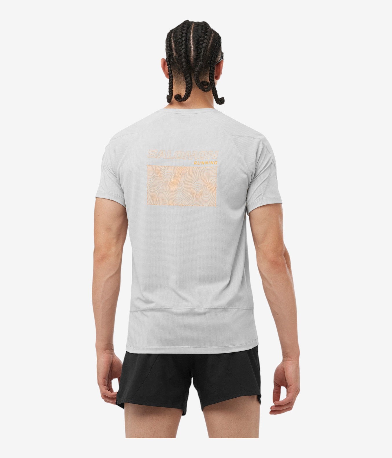 CROSS RUN GRAPHIC Short Sleeve T-Shirt - SalomonGCC