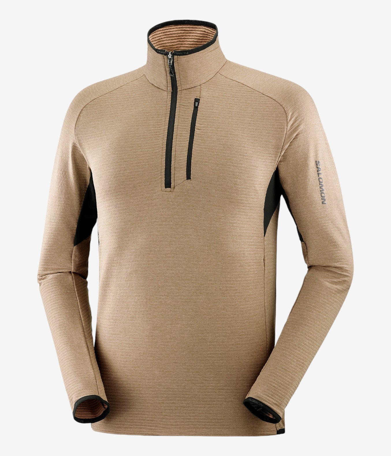 ESSENTIAL LIGHTWARM Half Zip Midlayer T-shirt - SalomonGCC