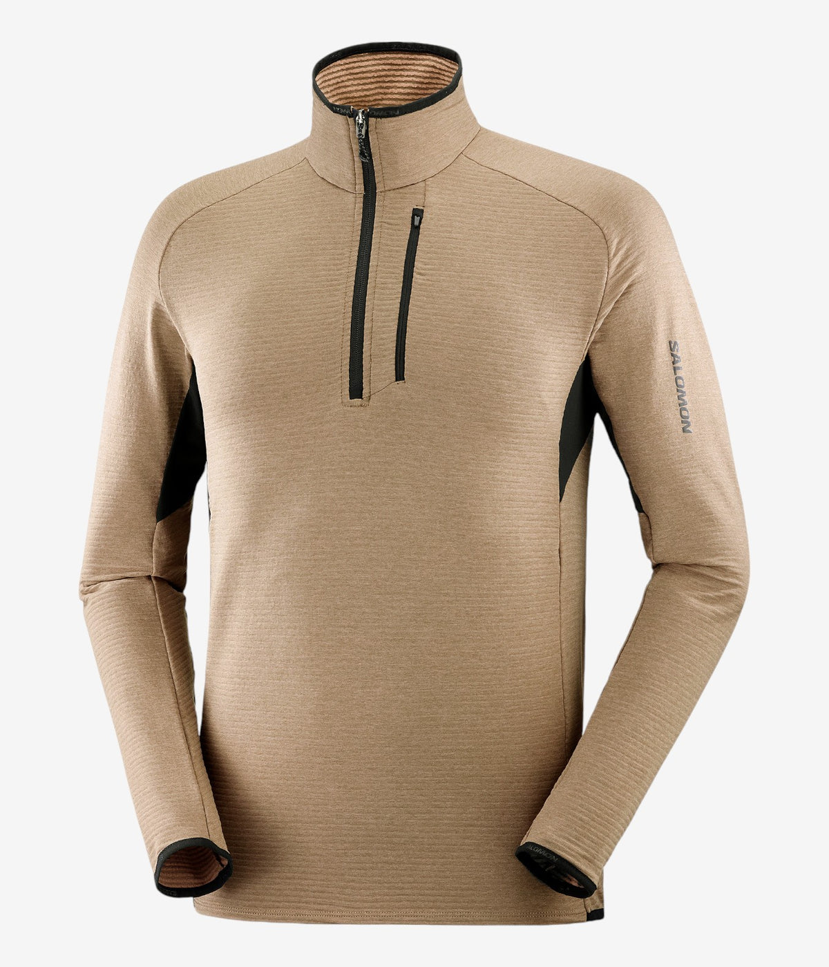 ESSENTIAL LIGHTWARM Half Zip Midlayer T-shirt - SalomonGCC