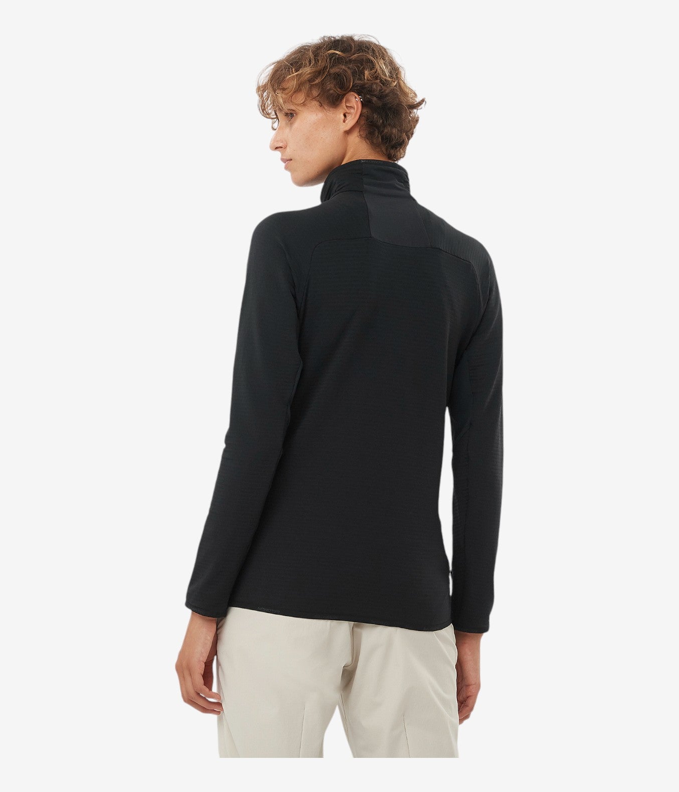 ESSENTIAL LIGHTWARM Half Zip Midlayer T-shirt - SalomonGCC