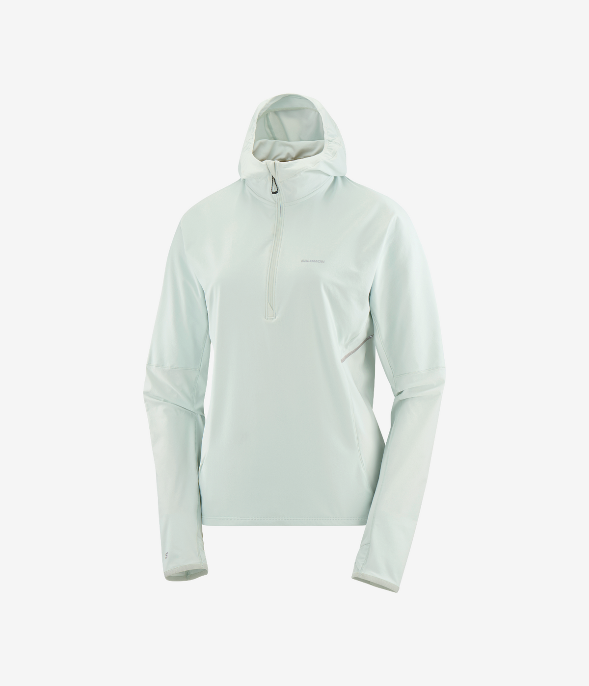 SENSE AERO HYBRID HALF ZIP HOOD