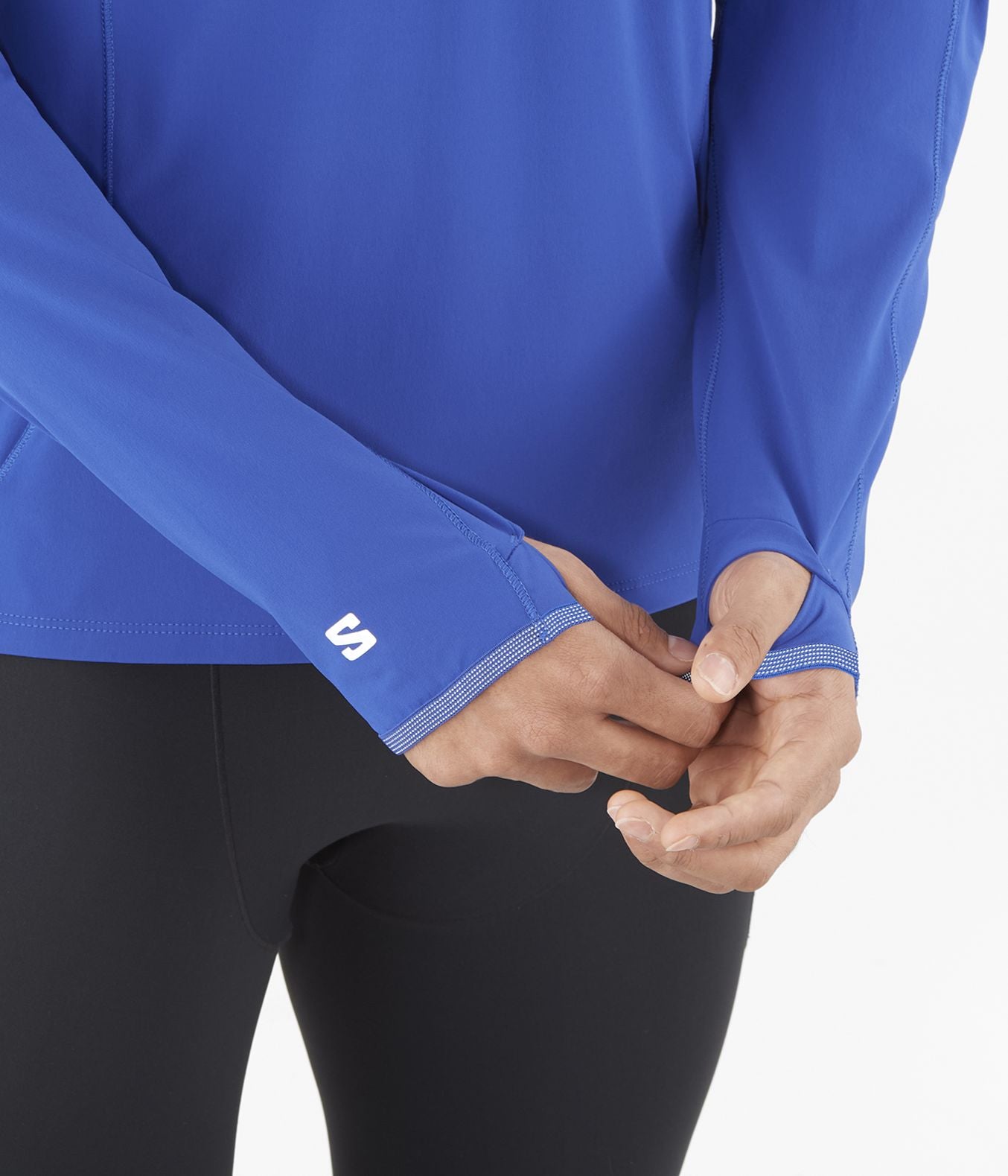 SENSE AERO HYBRID HALF ZIP HOOD
